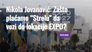 "Strela" vozi na račun građana